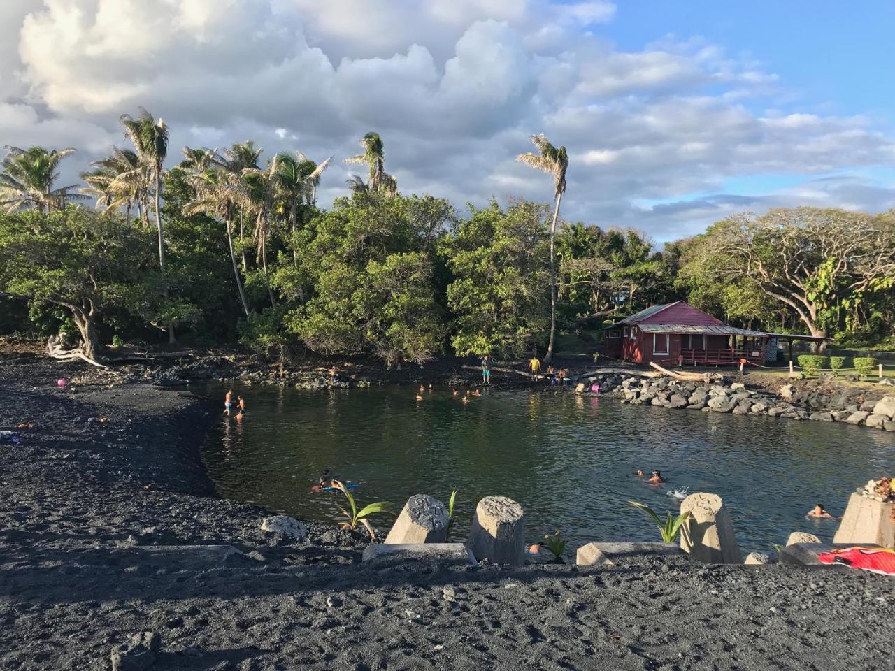 Oceanfront Cottage Near The Kalapana Lava Flows Kehena Exterior foto