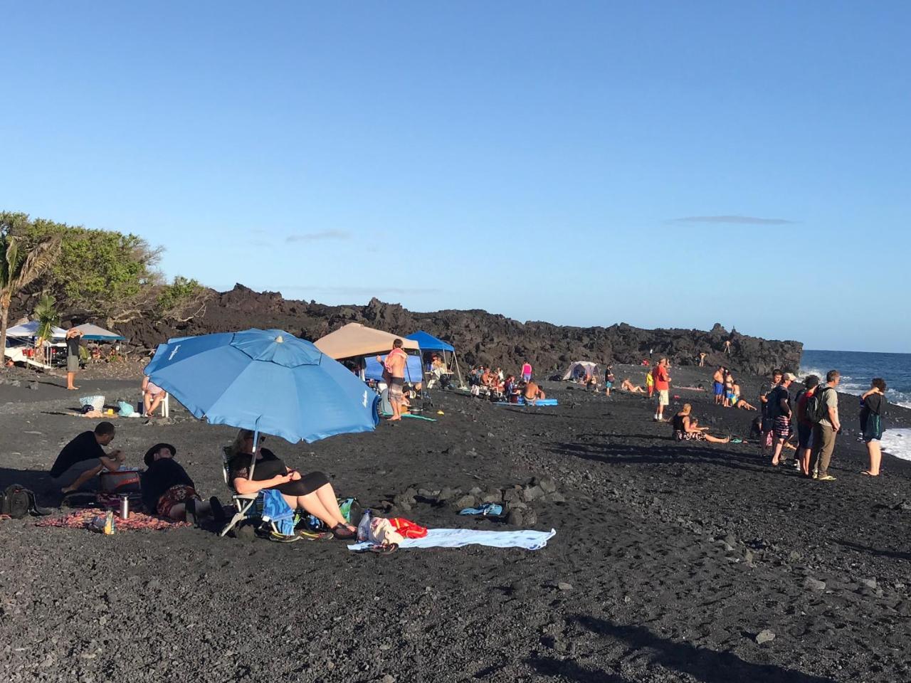 Oceanfront Cottage Near The Kalapana Lava Flows Kehena Exterior foto